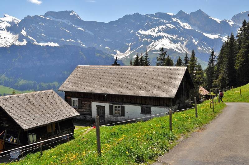 Swiss Alps Chalet à Zermatt — chalet de ski avec spa